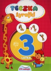 Teczka Żyrafki 3-latka - okładka książki