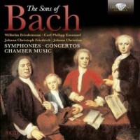 The Sons of Bach: Symphonies, Concertos, - okładka płyty