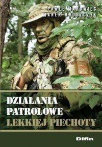 Działania patrolowe lekkiej piechoty - okładka książki