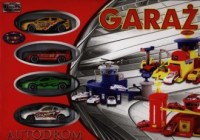 Garaż Autodrom +  4 pojazdy - zdjęcie zabawki, gry