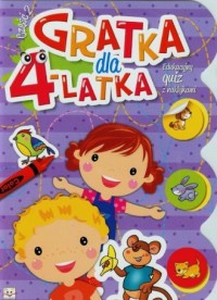 Gratka dla 4-latka cz. 2. Edukacyjny - okładka książki