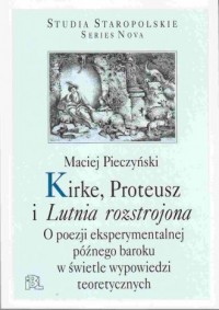 Kirke, Proteusz i Lutnia rozstrojona. - okładka książki