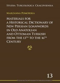 Materials for a Historical Dictionary - okładka książki