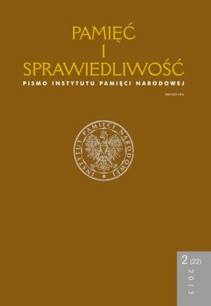 Pamięć i sprawiedliwość nr 2(22)/2013 - okładka książki
