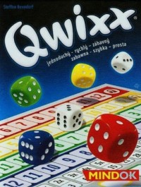 Qwixx zabawna-szybka-prosta - zdjęcie zabawki, gry