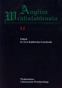 Anglica Wratislaviensia LI - okładka książki