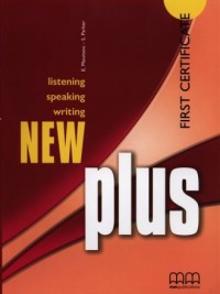 New Plus. First Certificate Students - okładka podręcznika