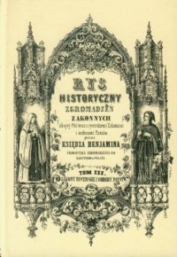 Rys historyczny zgromadzeń zakonnych - okładka książki