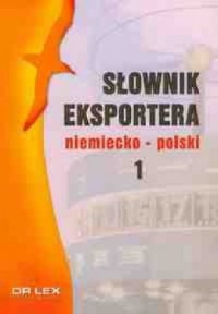 Słownik eksportera polsko-niemiecki - okładka podręcznika