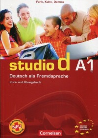 Studio d A1. Podręcznik z ćwiczeniami - okładka podręcznika