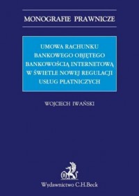 Umowa rachunku bankowego objętego - okładka książki