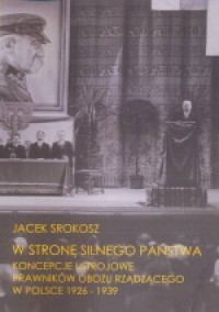 W stronę silnego państwa. Koncepcje - okładka książki