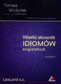 Wielki słownik idiomów angielskich - okładka podręcznika