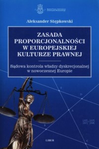 Zasada proporcjonalności w europejskiej - okładka książki