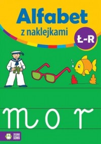Alfabet z naklejkami Ł - R - okładka książki