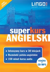 Angielski. Superkurs (kurs + rozmówki - okładka podręcznika