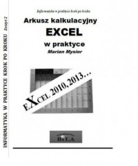 Arkusz kalkulacyjny Excel w praktyce - okładka książki