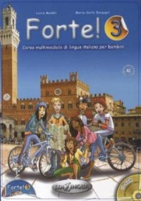 Forte! 3. Język włoski. Podręcznik - okładka podręcznika
