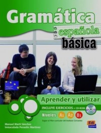 Gramatica espanola basica niveles - okładka podręcznika
