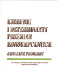 Kierunki i determinanty przemian - okładka książki