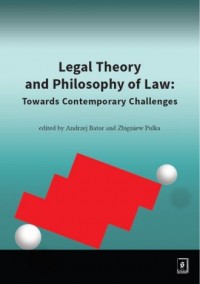 Legal theory and philosophy of - okładka książki