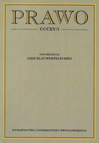 Prawo CCCXV/1 - okładka książki