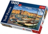 Stary Port w Saint Tropez (puzzle - zdjęcie zabawki, gry