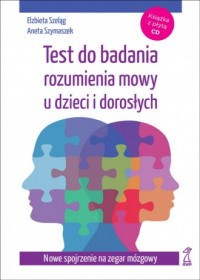 Test do badania rozumienia mowy - okładka książki