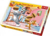 Tom i Jerry. Idzie śniadanko (puzzle - zdjęcie zabawki, gry