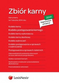 Zbiór karny 2014 - K.K., K.P.K., - okładka książki
