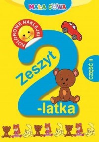 Zeszyt 2-latka cz. 2 - okładka książki
