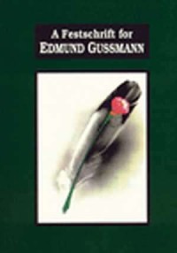 A Festschrift for Edmund Gussmann - okładka książki