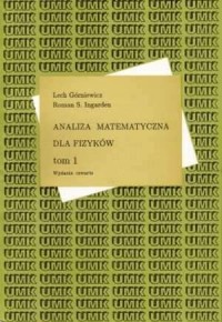 Analiza matematyczna dla fizyków. - okładka książki