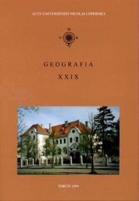 AUNC, Geografia XXIX - okładka książki
