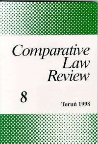 Comparative Law Review. Tom 8 - okładka książki