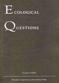 Ecological Questions. An International - okładka książki