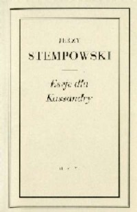 Eseje dla Kassandry - okładka książki