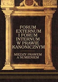 Forum externum i forum internum - okładka książki