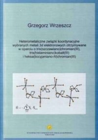 Heterometaliczne związki koordynacyjne - okładka książki