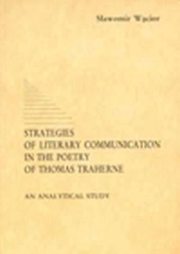 Strategies of Literary Communication - okładka książki