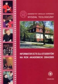 Wydział Teologiczny. Informator - okładka książki