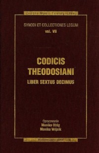 Codicis Theodosiani. Liber sextus - okładka książki