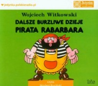 Dalsze burzliwe dzieje pirata Rabarbara - pudełko audiobooku
