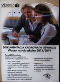 Dokumentacja Kadrowa w Oświacie. - pudełko programu