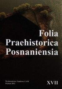 Folia Praehistorica Posnaniesia - okładka książki