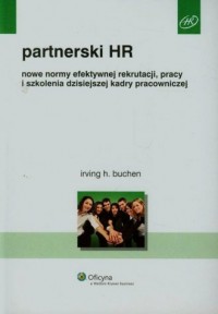Partnerski HR. Nowe normy efektywnej - okładka książki