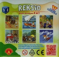 Reksio. Klocki obrazkowe 6 w 1 - zdjęcie zabawki, gry