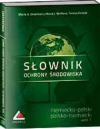Słownik ochrony środowiska niemiecko-polski - okładka podręcznika