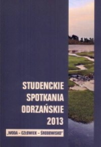 Studenckie Spotkania Odrzańskie - okładka książki