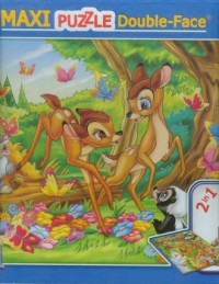 Bambi (puzzle dwustronne 2w1 maxi - zdjęcie zabawki, gry